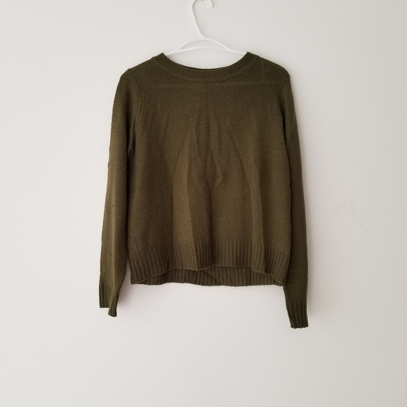 H&M olive knit sweater - Picture 4 of 4